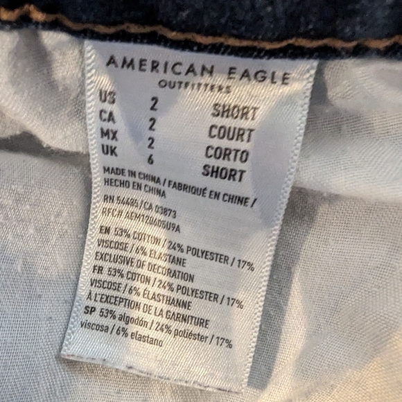 AE Dream Patched Jegging women's cropped size 2 - Picture 6 of 9